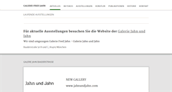Desktop Screenshot of fredjahn.com